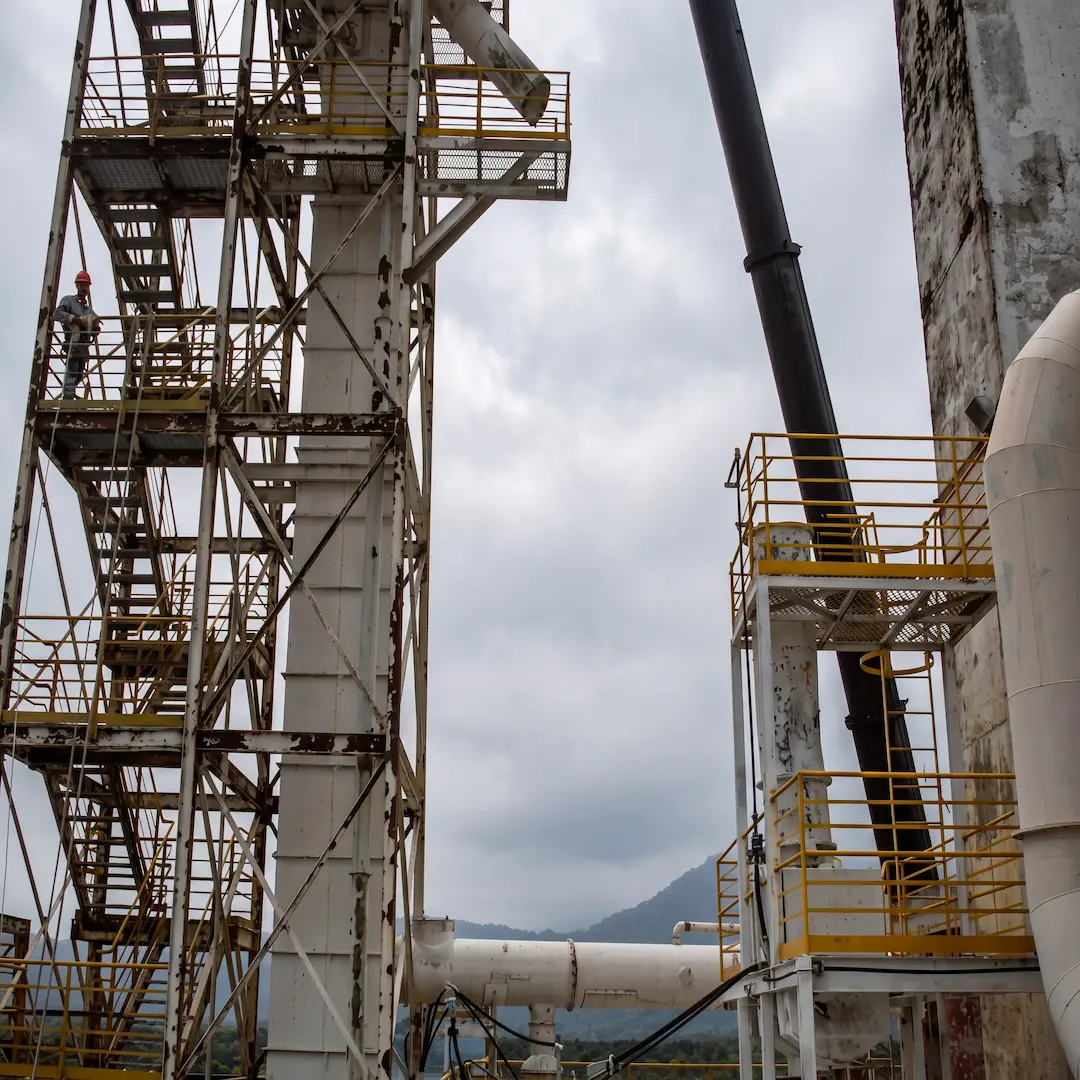 Demolição industrial